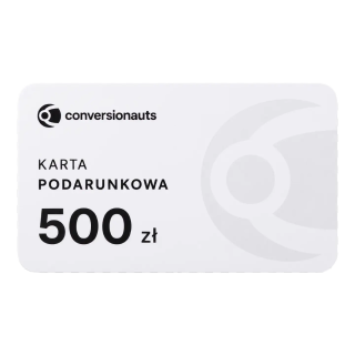 Karta podarunkowa 500 zł