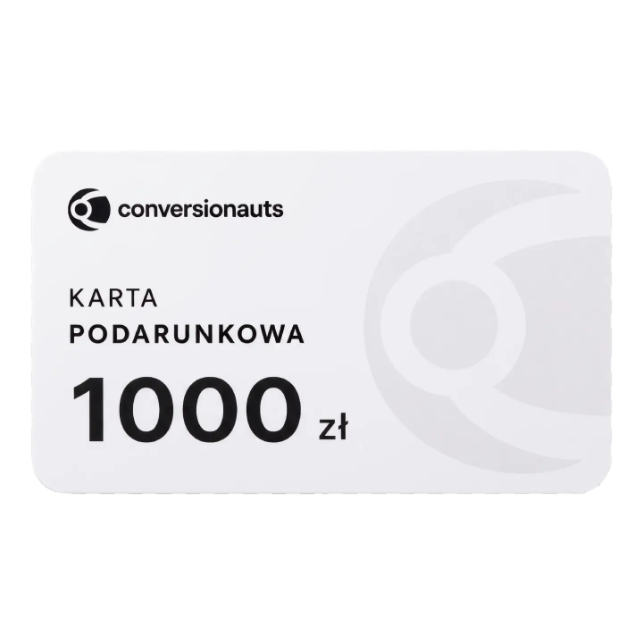 Karta podarunkowa 1000 zł